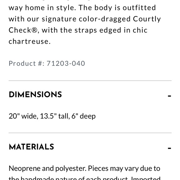 Mackenzie - Childs's almost new bag. - Picture 3 of 5